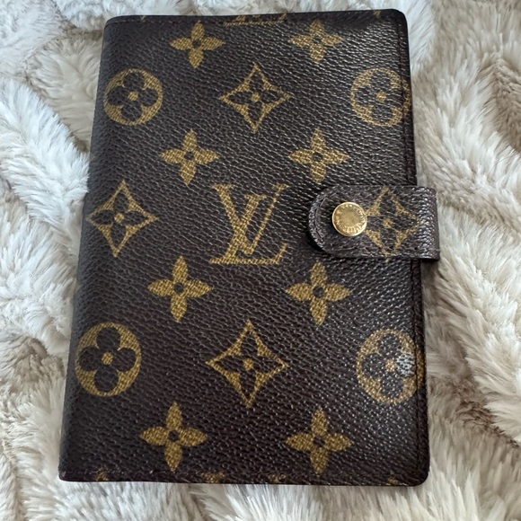 Louis Vuitton Handbags - LV Monogram Agenda PM Planner Cover Brown Canvas Leather